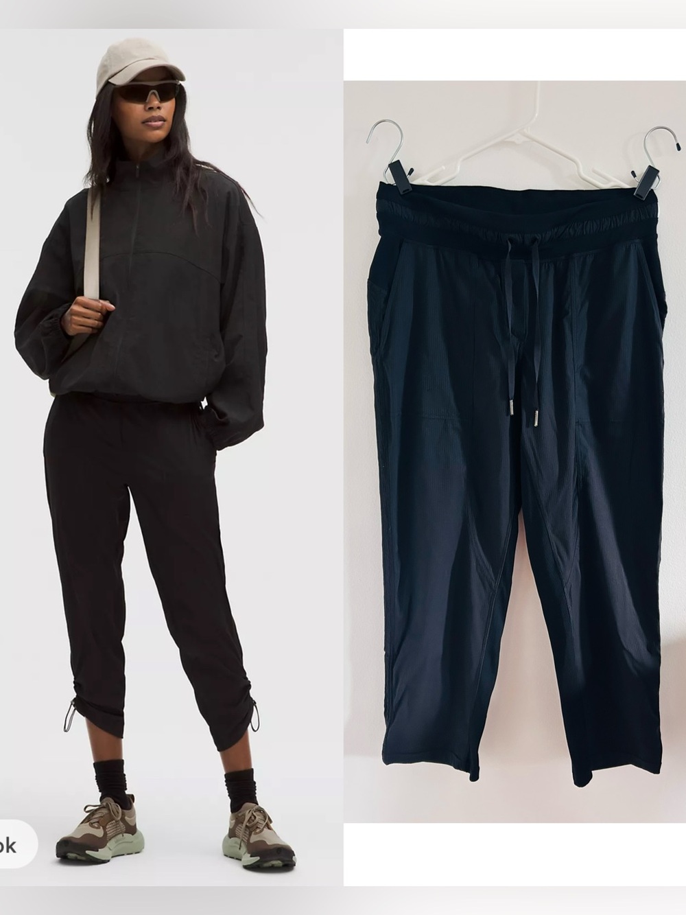 Lululemon Athletica Dance Studio Mid-Rise Cropped Pants size 10